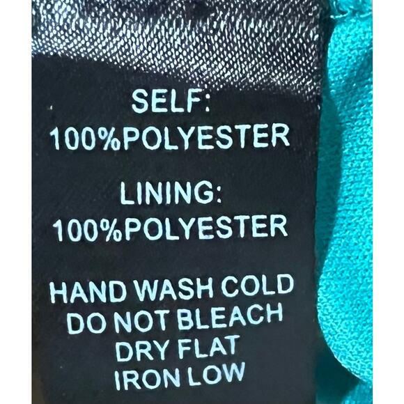 Lulu’s Dress Tropic of Discussion Green Tropical Print Maxi Open Back Size L - Picture 14 of 14